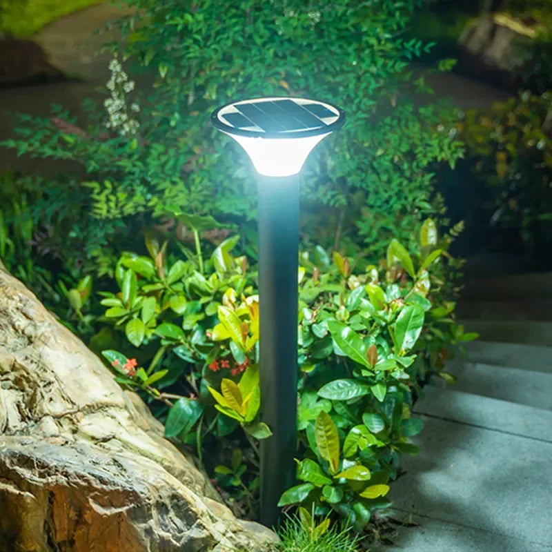 Waterproof solar aluminium garden lamp - vue 3 sur 14