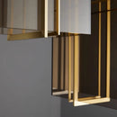Modern Italian design glass LED pendant light