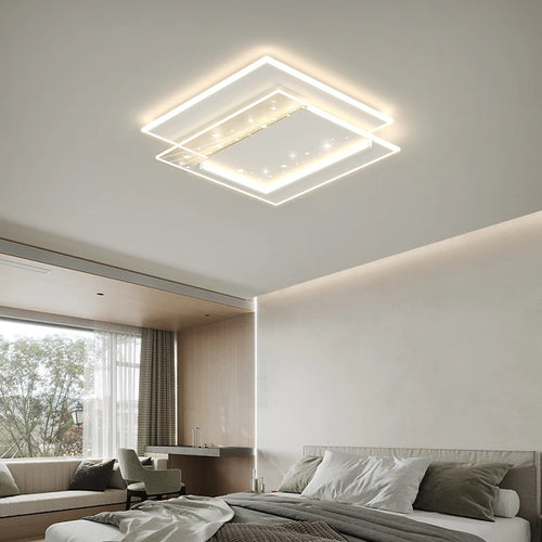 Modern minimalist ceiling light for decorative indoor lighting - vue 2 sur 10