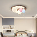 Chinese style balloon ceiling light indoor moon design