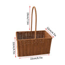 Handwoven multi-purpose storage basket