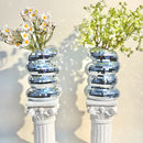 spiral vase disco ball modern decoration for flowers