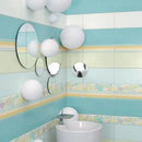 Modern glass ceiling light for elegant interior decor