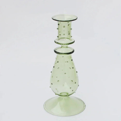 Glass candle holder for wedding decoration and table centrepiece - vue 10 sur 11