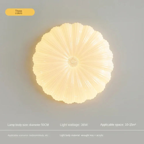 Creative petal chandelier for a warm and soothing atmosphere - vue 12 sur 24