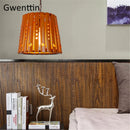 Bamboo pendant light for Asian-inspired home decor