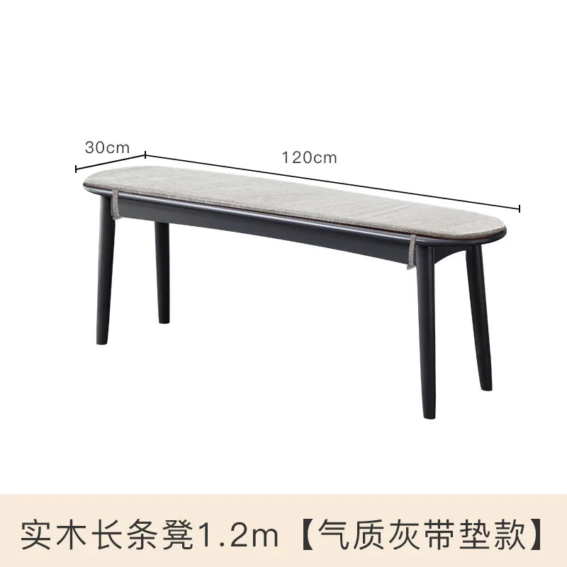 elegant and versatile bench for a refined and comfortable interior