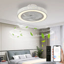 Dimmable LED ceiling light with 6 speeds and remote control modern