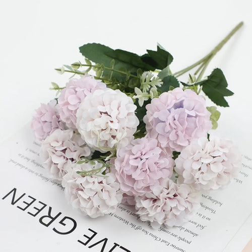 Decorative artificial flower bouquet for home and events - vue 10 sur 25