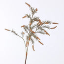 Set of 3 artificial plants for autumn wedding decor