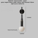 Elegant Chinese style copper wall light for modern decor