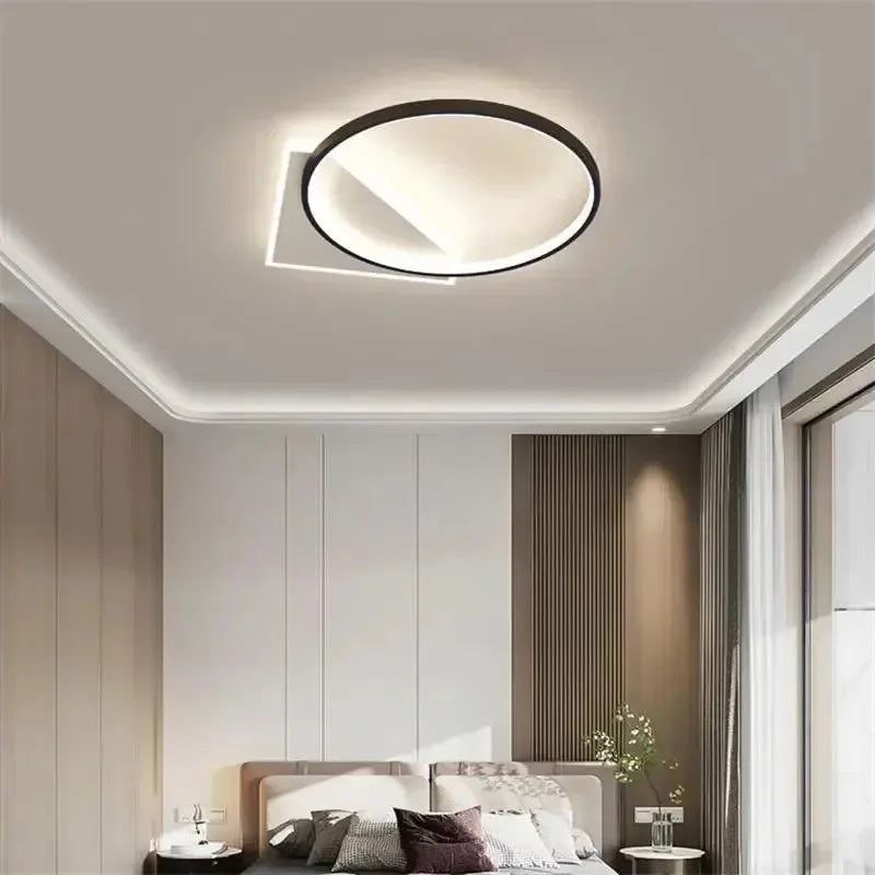 Modern LED ceiling light for home interior decoration - vue 4 sur 15