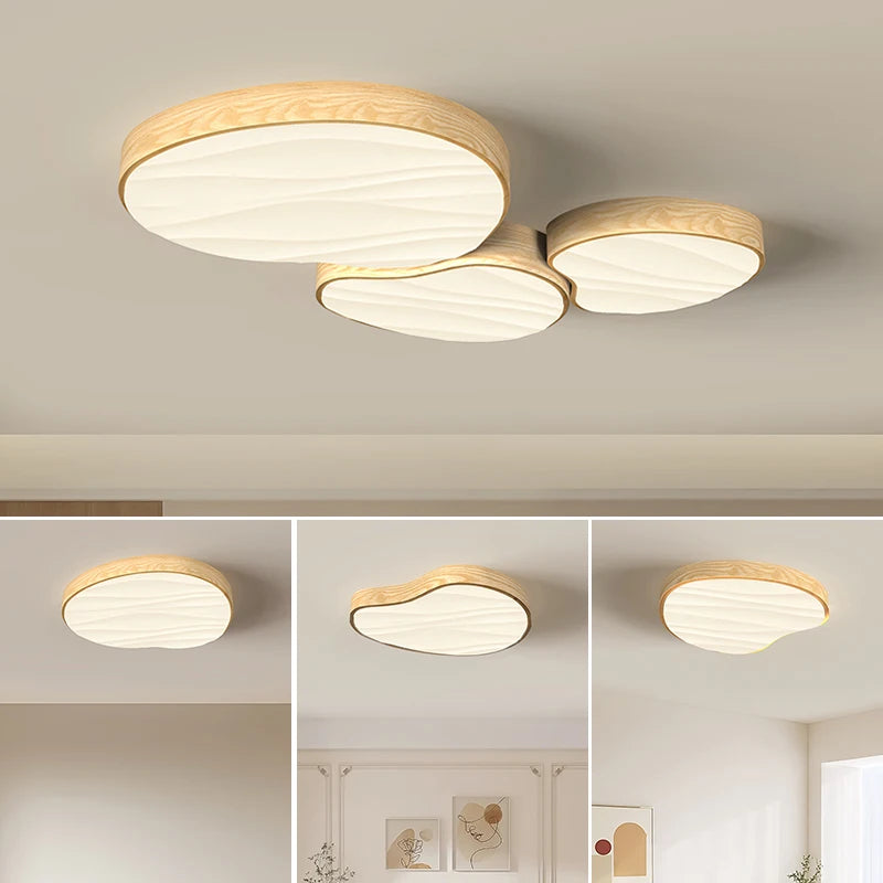 Led ceiling light for bedroom, living room, kitchen, indoor home smart lamp - vue 6 sur 10