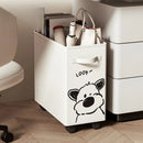 stationery organizer with wheels for office and school