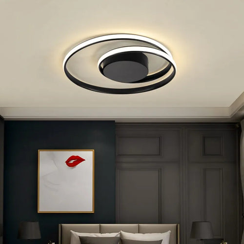 Modern LED ceiling lights for decorative indoor lighting - vue 2 sur 16