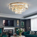 Luxury crystal chandelier for stylish interior decoration and elegant lighting