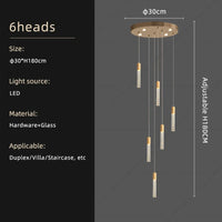 Modern chandelier for elegant and refined lighting