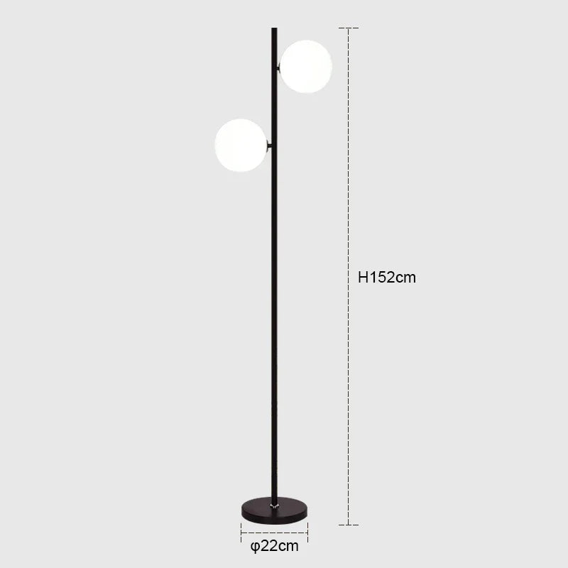 Modern minimalist Scandinavian creative decorative floor lamp