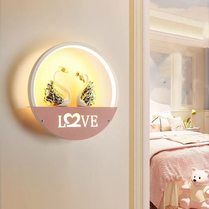 LED wall light for a creative and cosy atmosphere