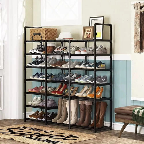 vertical shoe organizer for 35 to 45 pairs - vue 7 sur 9