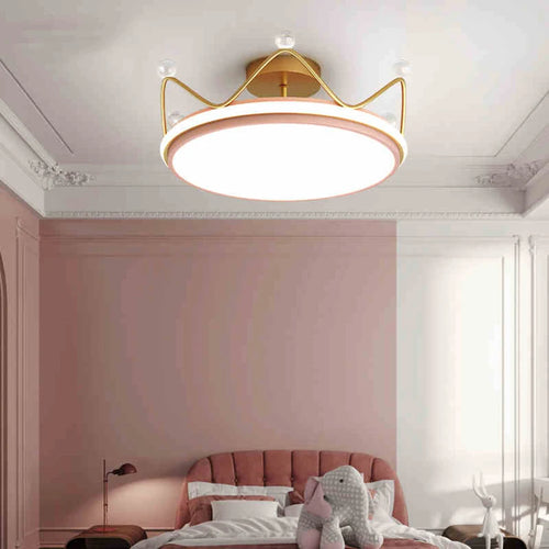 Children's crown LED pendant light modern Winfordo - vue 7 sur 12