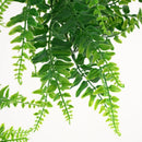 Artificial tropical plastic plants for indoor and outdoor decor