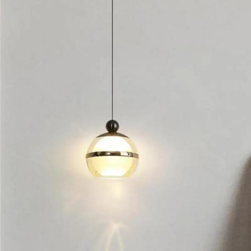 Nordic lifting LED globe pendant light modern design for interiors