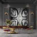 Round marble wall light for modern interior decoration