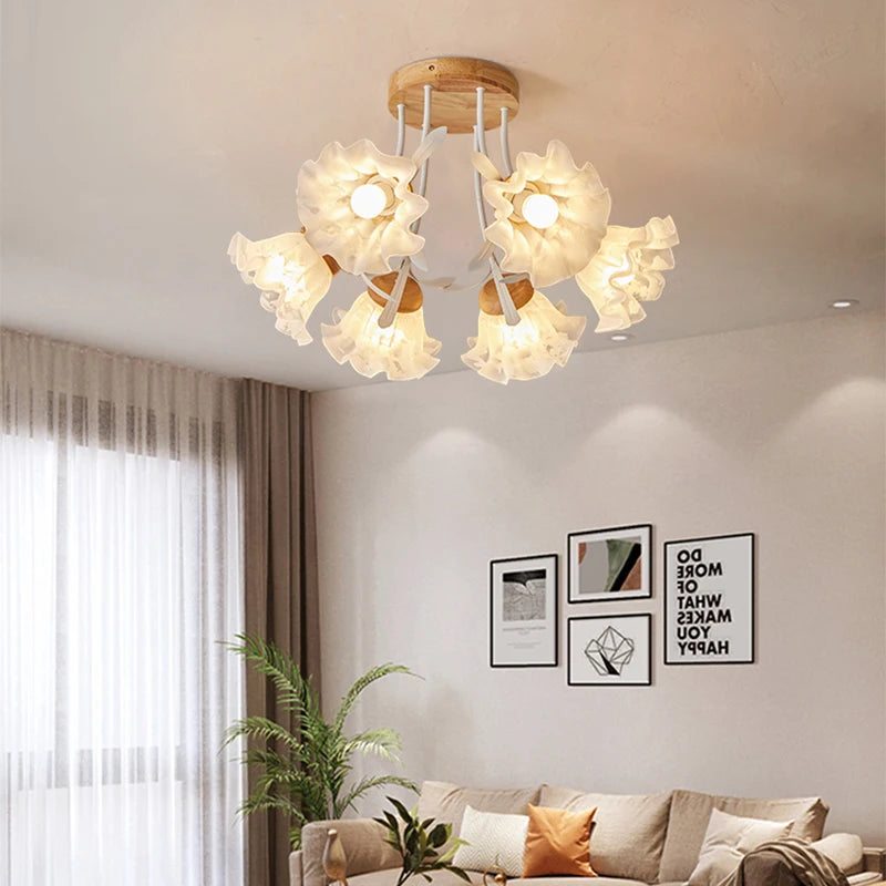 Modern Nordic LED chandelier for creative indoor decoration