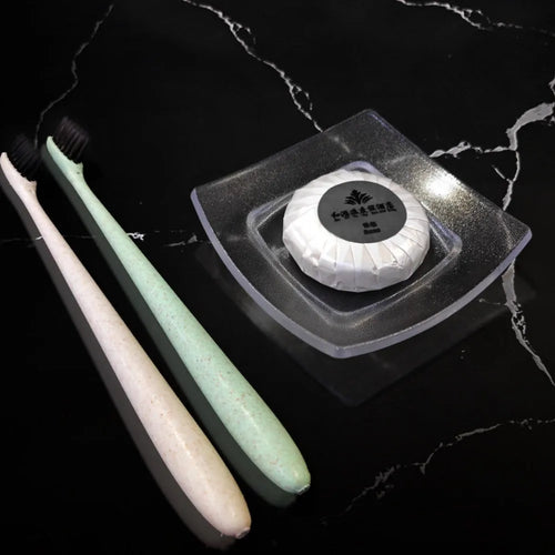 square arched soap dish for hotel and restaurant - vue 5 sur 11