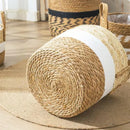 natural wicker basket for garden and decorative storage
