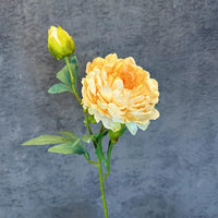 Retro silk peony flowers for wedding party decoration accessories