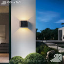 JoollySun solar wireless outdoor LED wall light for garage, yard and garden