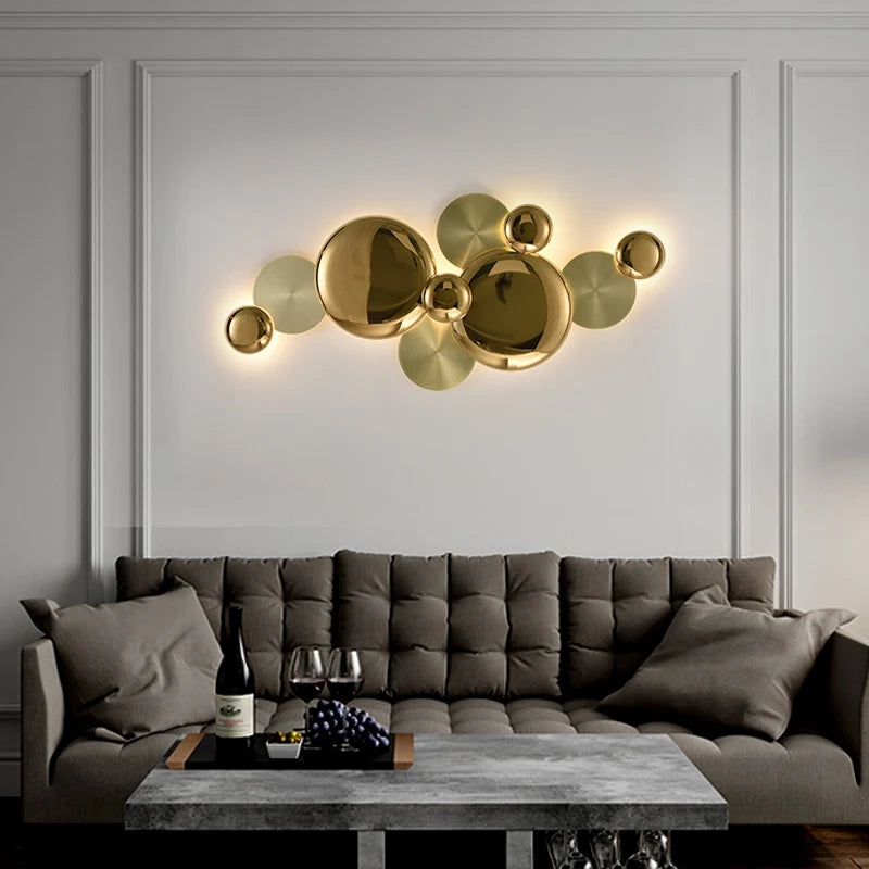 Large LED wall light - vue 3 sur 7