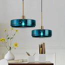 Modern nordic glass pendant light for loft and bar