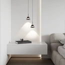 Minimalist nordic designer glass LED pendant light