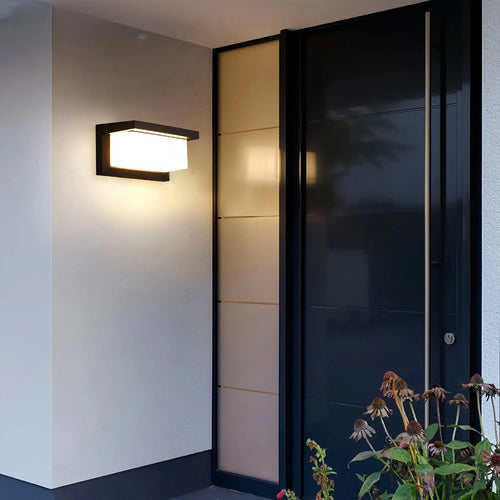Outdoor LED wall light with automatic motion sensor - vue 7 sur 20