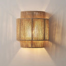 Hemp rope wall light for bedroom, dining room, living room or hallway, Japanese style