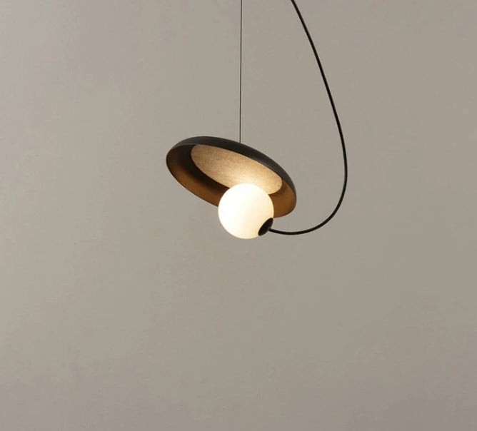 Nordic design wrought iron decorative pendant light