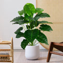 Large artificial tropical banana leaf plant for indoor and outdoor decoration