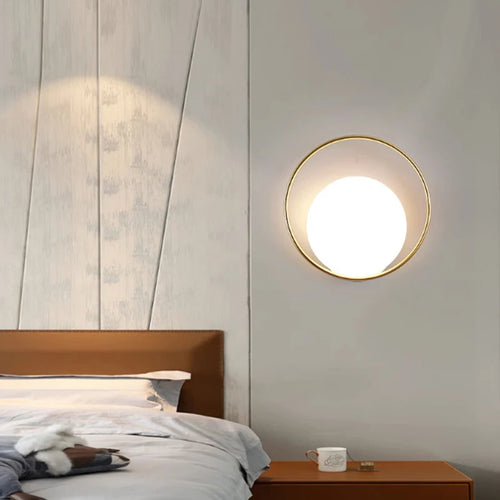 modern design LED wall light for reading and eye protection - vue 6 sur 14