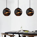Modern nordic glass pendant light for loft and bar decor