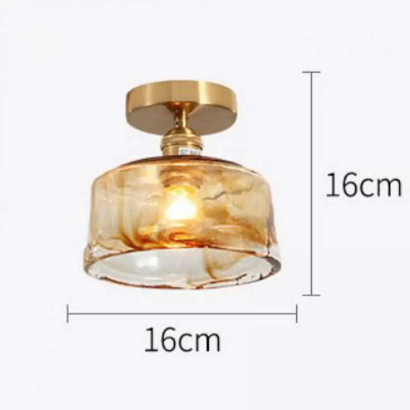 Elegant nordic stained glass chandelier