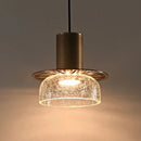 Adjustable creative glass pendant light for indoor lighting