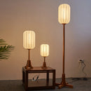 Classic wooden floor lamp for modern interior decor