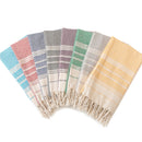 Cotton jacquard diamond-pattern beach towel quick dry sport 100x180 cm