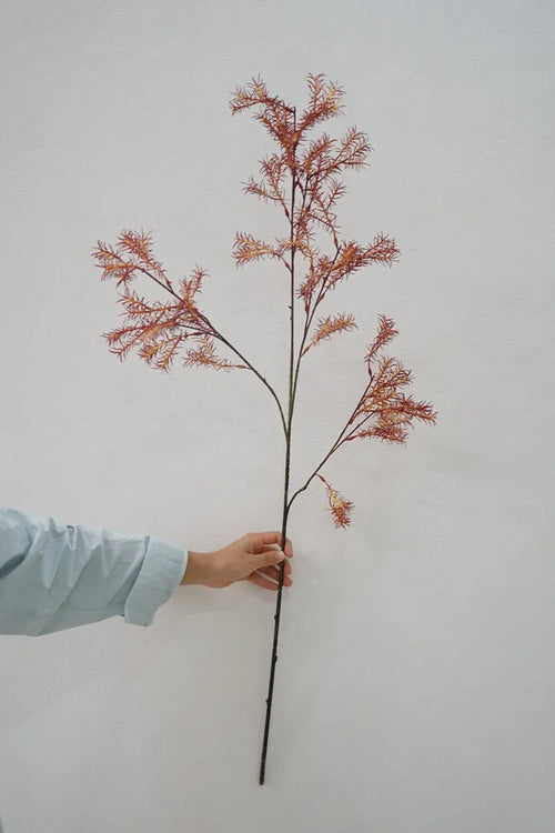 artificial long branch fern for interior decoration