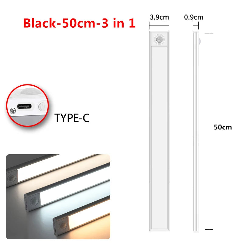 Ultra slim LED lights with motion sensor - vue 18 sur 18