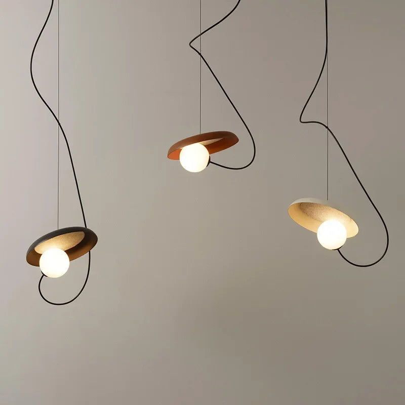 Modern Italian design magnetic LED pendant light