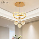 Modern LED chandelier for stylish and luxurious interior decor